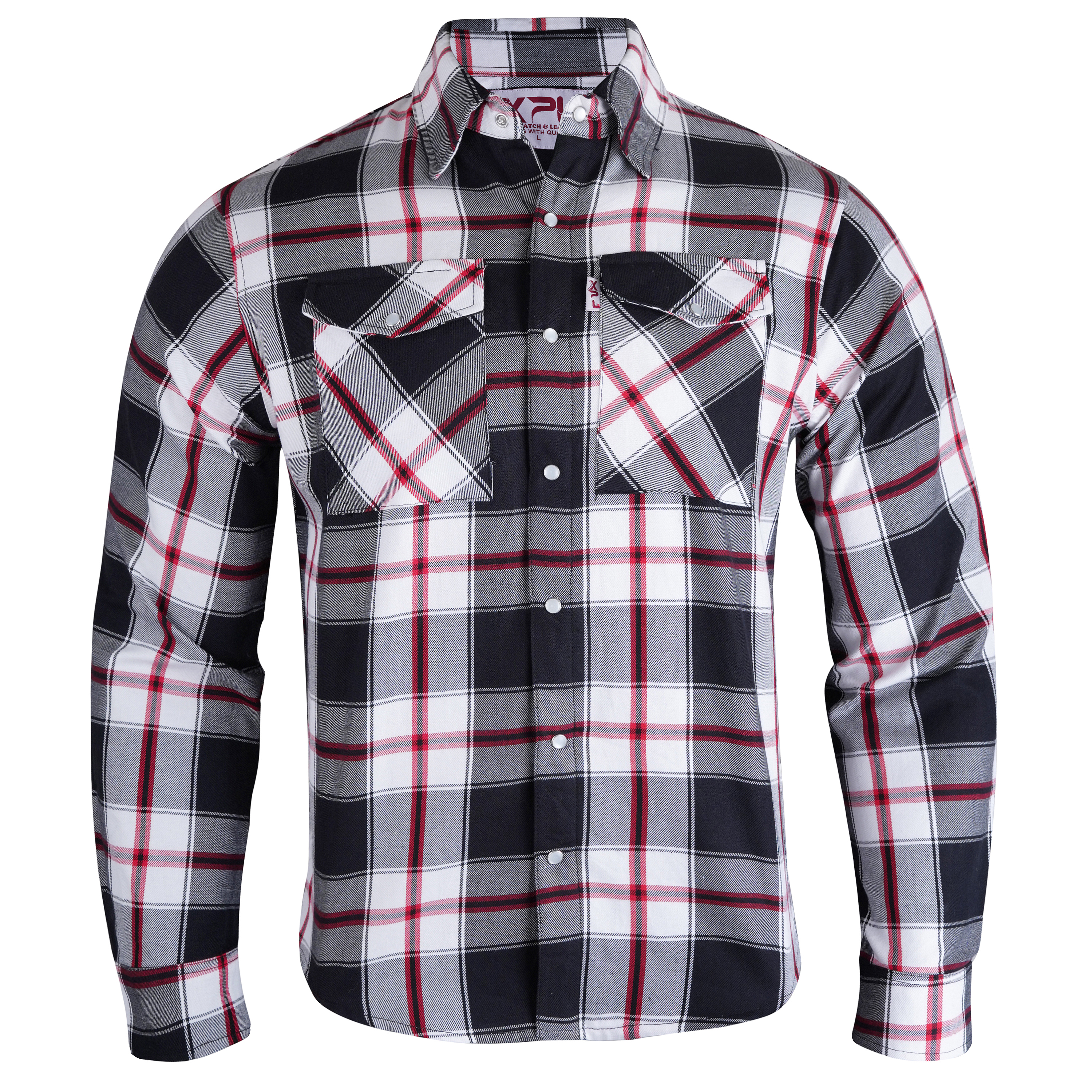 FLANNEL MOTORBIKE JACKET