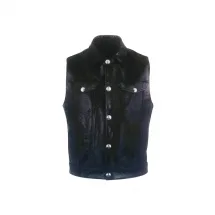 MENS LEATHER VESTS