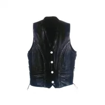 MENS LEATHER VESTS