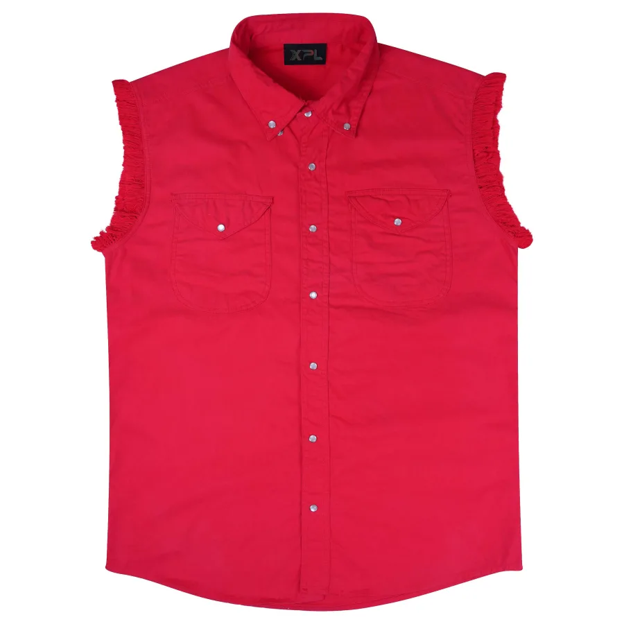 MENS CUTT OFF SHIRT