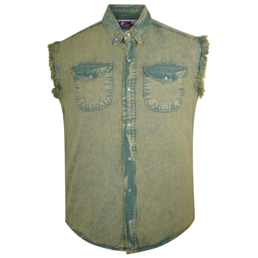 MENS CUTT OFF SHIRT