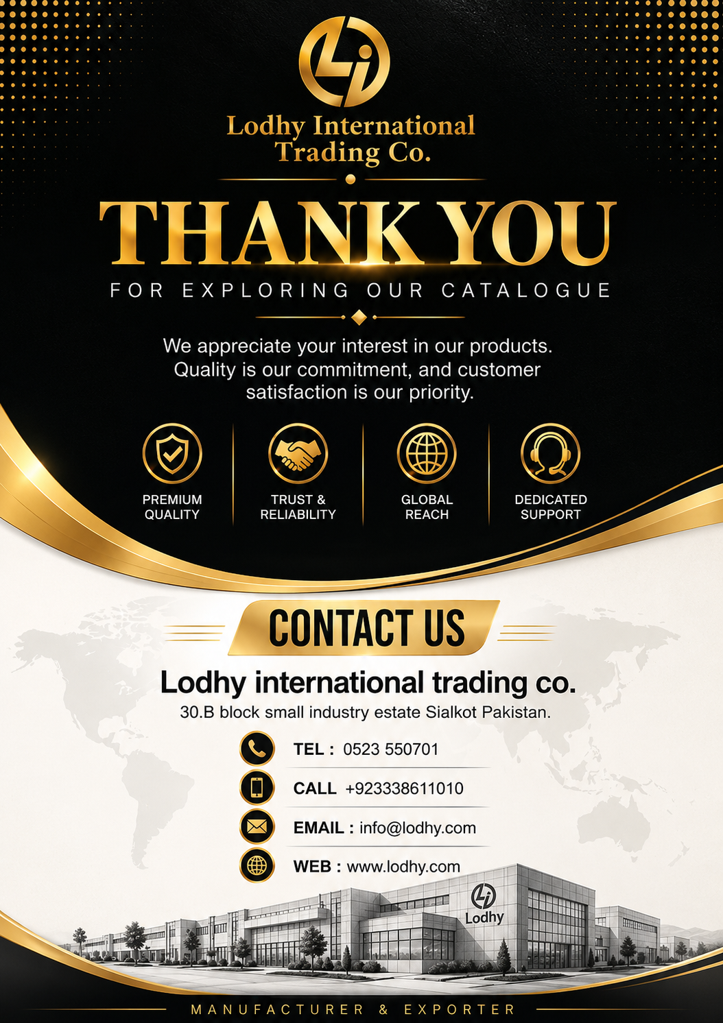 Lodhy International Trading Co. Contact